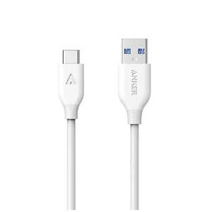 アンカー Anker Japan 0.9m［USB-C ⇔ USB-A］3.0ケーブル 充電・転送　ホワイト A8163021