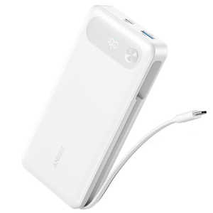 󥫡 Anker Japan ХХåƥ꡼ Anker Power Bank (20000mAh87WBuilt-In USB-C ֥) 3ݡȡ ۥ磻 A1383N21