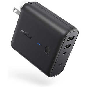 アンカー Anker Japan モバイルバッテリーAnker PowerCore Fusion 5000 Black ［2ポート /充電タイプ］ A1621011