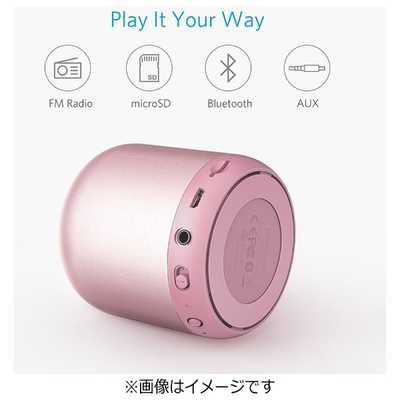 アンカー Anker Japan Bluetoothスピーカー SoundCore ローズゴールド