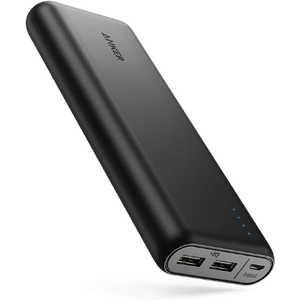 アンカー Anker Japan モバイルバッテリーAnker PowerCore 20100 Black ［2ポート /充電タイプ］ A1271012