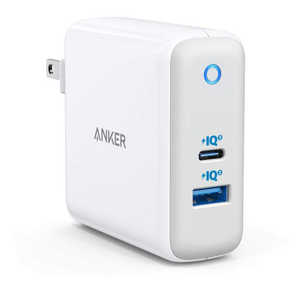 アンカー Anker Japan Anker PowerPort Atom III ホワイト [2ポート/USB PD対応/GaN(窒化ガリウム) 採用] A2322121