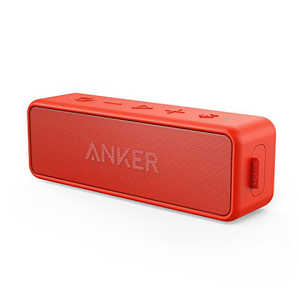 アンカー Anker Japan Bluetoothスピーカー SoundCore レッド  A3105094