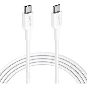 アンカー Anker PowerLine II USB-C & USB-C 2.0 ケーブル (1.8m) white A8482021