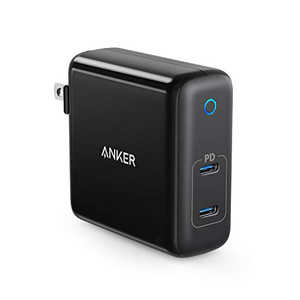 アンカー Anker Japan Anker PowerPort Atom PD 2 ブラック [2ポート/USB PD対応/GaN(窒化ガリウム) 採用] A2029111