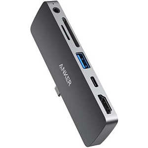 PowerExpand Direct 6-in-1 USB-C PD メディア ハブ A83620A1 [グレー]
