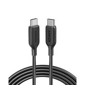 アンカー Anker Japan Anker PowerLine III USB-C & USB-C 2.0 100W ケーブル （1.8m ブラック） black [1.8m/USB PD対応] A8856011