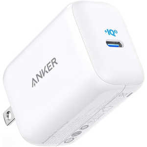 アンカー Anker Japan Anker PowerPort III 45W Pod white ホワイト [1ポート/USB PD対応/GaN(窒化ガリウム) 採用] A2711121