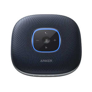 アンカー Anker Japan スピーカーフォン Bluetooth＋USB-A接続 PowerConf 会議用 ネイビー [USB・充電式] A3301031