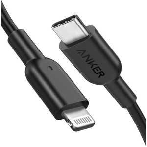 アンカー Anker Japan Anker PowerLine II USB-C & ライトニングケーブル(0.9m) black [約0.9m] A8632012