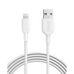 󥫡 Anker Japan Anker PowerLine II 饤ȥ˥USB֥ (0.9m ۥ磻) white A8432022