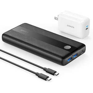 アンカー Anker Japan Anker PowerCore III 19200 45W with PowerPort III 65W Pod black [19200mAh/3ポート/USB PD対応/USB-C/充電タイプ] B1285111