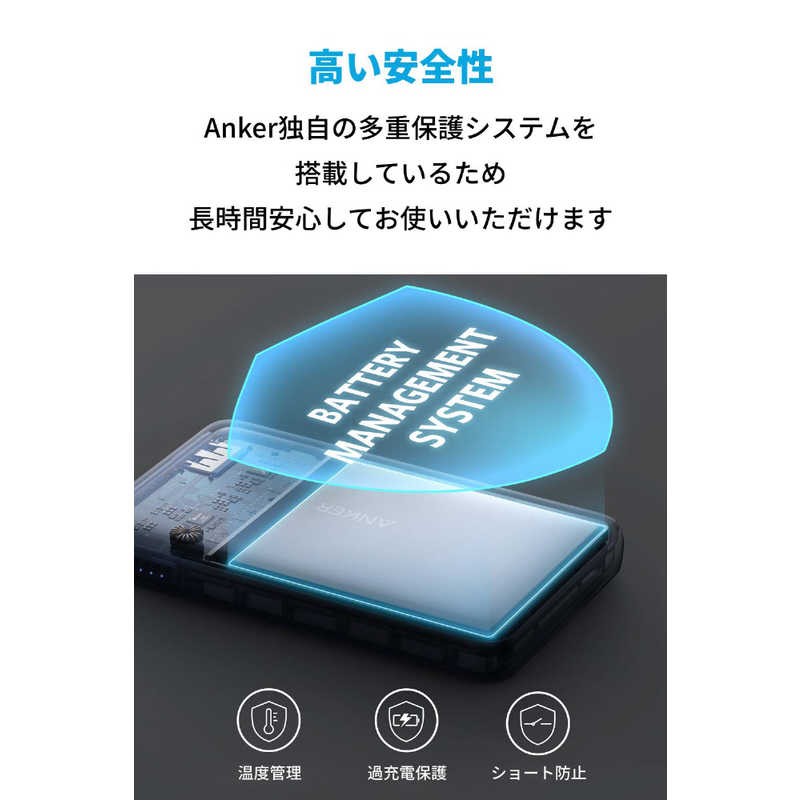 アンカー Anker Japan アンカー Anker Japan Anker PowerCore III 5000 [5000 mAh/2ポート/USB-C/充電タイプ] A1217N11 A1217N11