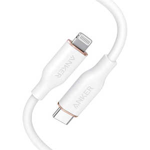 アンカー Anker Powerline 3 Flow USB-C & ライトニング ケーブル(0.9m クラウドホワイト) white クラウドホワイト [約0.9m] A8662021