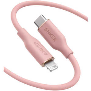 アンカー Anker Japan Anker Powerline 3 Flow USB-C & ライトニング ケーブル(1.8m ピンク) pink [約1.8m] A8663051