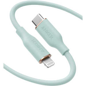 󥫡 Anker Japan Anker Powerline 3 Flow USB-C &饤ȥ˥ ֥(1.8m ߥȥ꡼) green ߥȥ꡼ [1.8m] A8663061