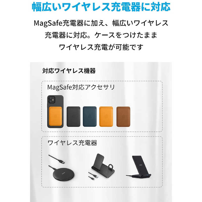 アンカー Anker Japan アンカー Anker Japan Anker Magnetic Silicone Case for iPhone 12 mini ダークグレー A2960011 A2960011