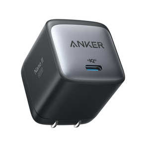 アンカー Anker Nano II 45W black [USB PD対応/1ポート/GaN(窒化ガリウム) 採用] A2664N11