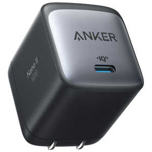 󥫡 Anker Japan Anker Nano II 65W black A2663N11 1ݡ USB Power Deliveryб GaN(ⲽꥦ) 