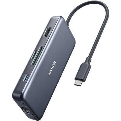 アンカー Anker Japan ドッキングステーション グレー［USB-C オス