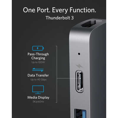 コロン　USB-C Anker 7-in-2 Amazon.com: Anker USB C Hub (7-in-1), with 4K HDMI, 85W