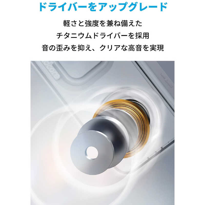 アンカー Anker Japan アンカー Anker Japan Bluetoothスピーカー ホワイトグレー 防水  A31170A1 A31170A1