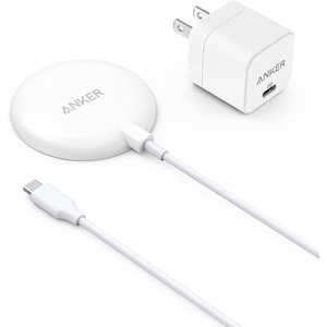 󥫡 Anker Japan Anker PowerWave Magnetic Pad Lite with USB®Ŵ white [磻쥹Τ] B2567122