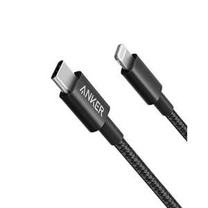 AJ[ Anker Japan Anker ϋviC USB-C  CgjOP[u 1.0m Black [1.0m /USB Power DeliveryΉ] A8622012