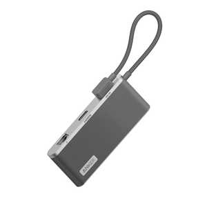 アンカー Anker Japan Anker 655 USB-C Hub (8-in-1) Gray [バスパワー /8ポート /USB 3.2 Gen2対応 /USB Power Delivery対応] A8382NA1