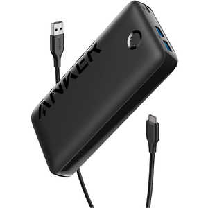 アンカー Anker Japan Anker 335 Power Bank (PowerCore 20000) Black [20000mAh /USB Power Delivery対応 /3ポート /充電タイプ] A1288011