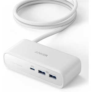 アンカー Anker Japan 電源タップ Anker 521 Power Strip ホワイト [6ポート /USB Power Delivery対応] A9139N21