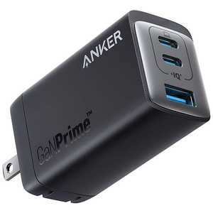 アンカー Anker Japan Anker 735 Charger （GaNPrime 65W） ブラック［3ポート ／USB Power Delivery対応］ A2668N11