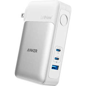 アンカー Anker Japan モバイルバッテリー搭載USB急速充電器 Anker 733 Power Bank(GaNPrime PowerCore 65W) ホワイト A1651N21