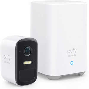 󥫡 Anker Japan Anker Eufy Security eufyCam 2C 1-Cam Kit Gray+White 졼+ۥ磻 T88305D3