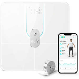 アンカー Anker Japan 体重体組成計 Eufy Smart Scale P2 Pro ホワイト [スマホ管理機能あり] T9149N22