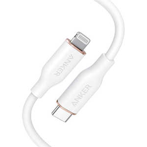 アンカー Anker Japan Anker Powerline III Flow USB-C ＆ ライトニング ケーブル ホワイト［約0.9m］ A8662N21