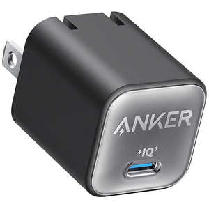 アンカー Anker Japan Anker 511 Charger (Nano 3 30W) ブラック ［1ポート /USB Power Delivery対応］ A2147N11