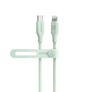 アンカー Anker Japan Anker 541 USB-C ＆ Lightning ケーブル (0.9m) グリーン A80A1N61