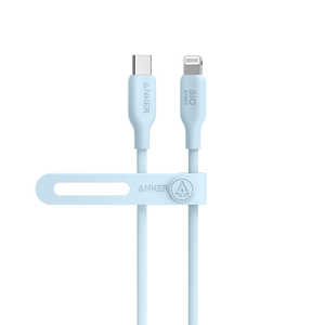 󥫡 Anker Japan Anker 541 USB-C &Lightning ֥ (0.9m) ֥롼 A80A1N31