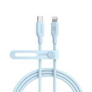 󥫡 Anker Japan Anker 541 USB-C &Lightning ֥(1.8m) ֥롼 A80A2N31