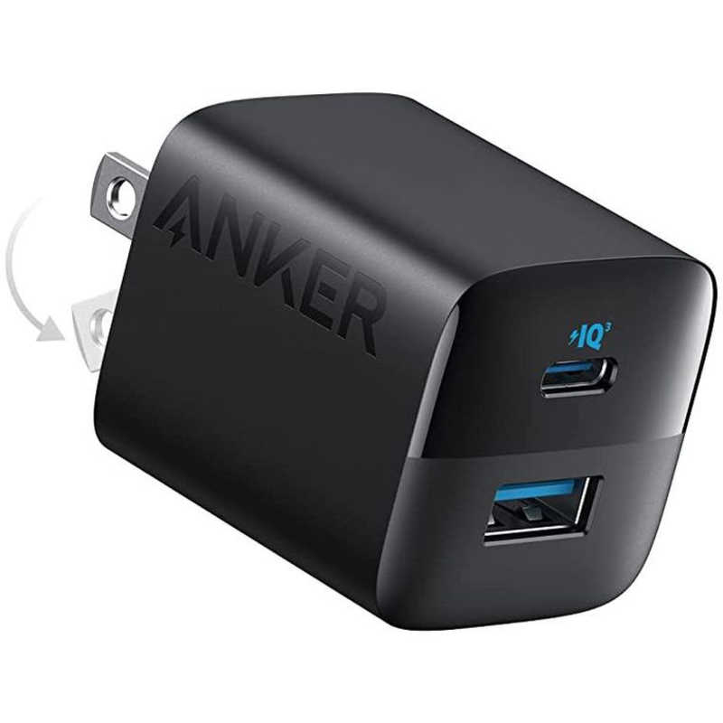 アンカー Anker Japan アンカー Anker Japan 充電器 Anker 323 Charger (33W) Black ［2ポート /USB Power Delivery対応］ A2331N11 A2331N11