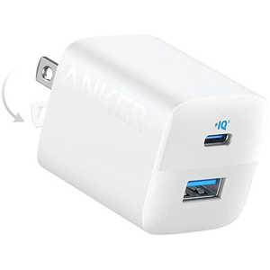 アンカー Anker Japan 充電器 Anker 323 Charger (33W) White ［2ポート /USB Power Delivery対応］ A2331N21