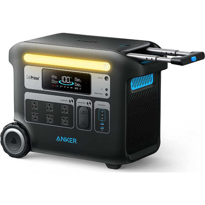 アンカー Anker Japan アンカー Anker Japan ポータブル電源 Anker 767 Portable Power Station (GaNPrime PowerHouse 2048Wh) [2048Wh /13出力 /ソーラーパネル(別売)]  A1780511 A1780511