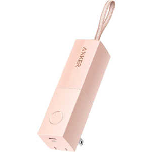 アンカー Anker Japan モバイルバッテリー Anker 511 Power Bank (PowerCore Fusion 5000) ピンク ［5000mAh /1ポート ］ A1633N53