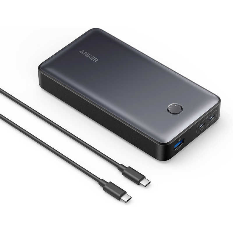 アンカー Anker Japan アンカー Anker Japan モバイルバッテリー Anker 537 Power Bank (PowerCore 24000 65W) ブラック ［24000mAh /3ポート ］ A1379011 A1379011