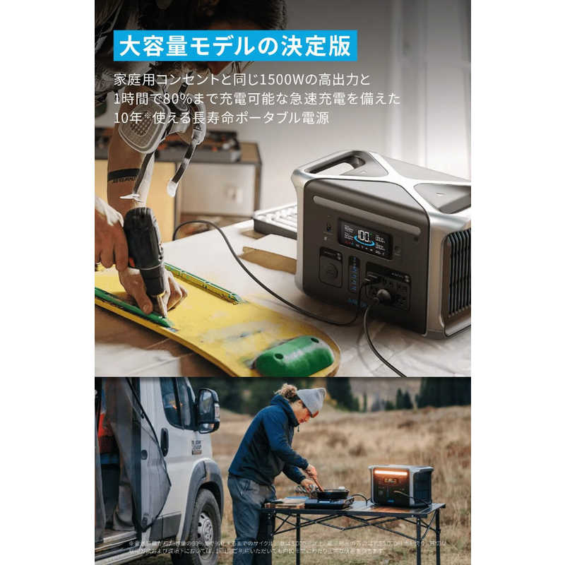 アンカー Anker Japan アンカー Anker Japan Anker 757 Portable Power Station Black ブラック [13出力 /AC充電･ソーラー(別売) /USB Power Delivery対応] A1770513 A1770513