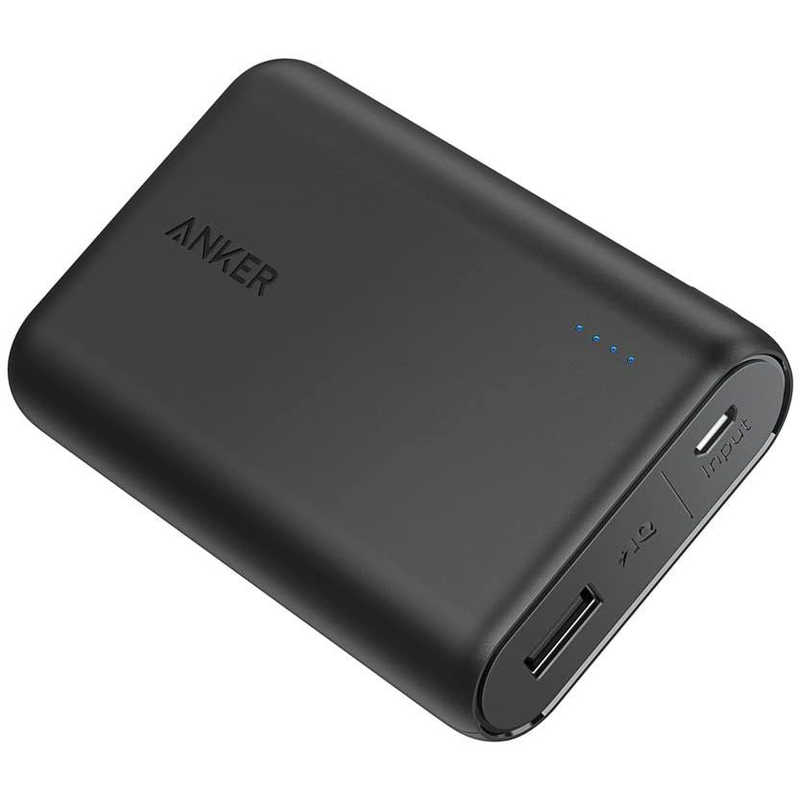 アンカー Anker Japan モバイルバッテリー PowerCore 10000 ブラック [10000mAh /1ポート /充電タイプ