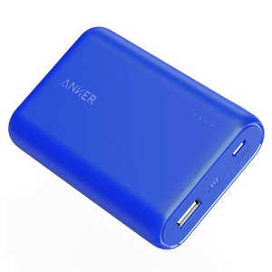 アンカー Anker Japan モバイルバッテリー Anker PowerCore 10000 Blue ［1ポート /充電タイプ］ A1263036