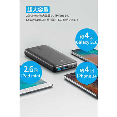 新品 Anker PowerCore Essential 20000 2個 554723db8bfd083bcc4bd0da90ba53