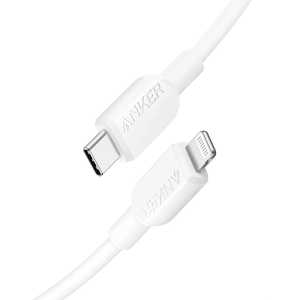 アンカー Anker Japan Anker 310 USBC ＆ ライトニング ケーブル 0.9m ホワイト White ［USB Power Delivery対応］ A81A1021